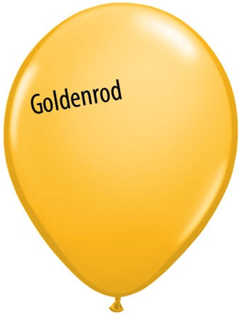 5in Goldenrod Latex Balloons