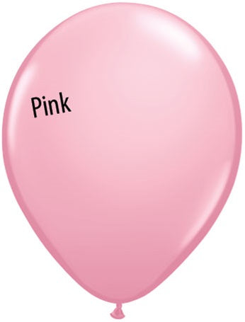 5in Pink Latex Balloons