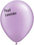 11in Pearl Lavender Latex Balloons