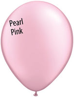 11in Pearl Pink Latex Balloons