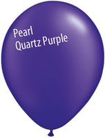 11in Pearl Quartz Purple Latex Balloons