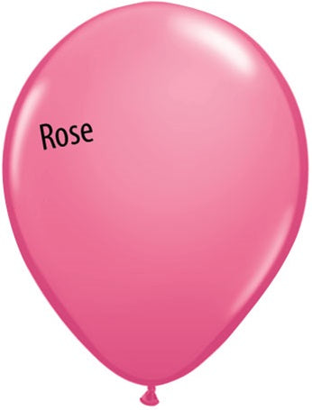 11in Rose Latex Balloons