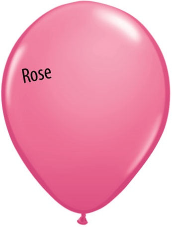 11in Rose Latex Balloons