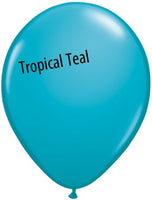 11in Tropical Teal Latex Balloons