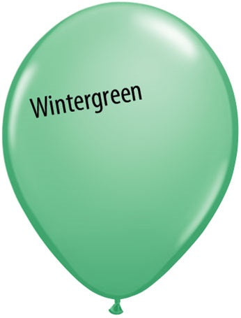 5in Wintergreen Latex Balloons