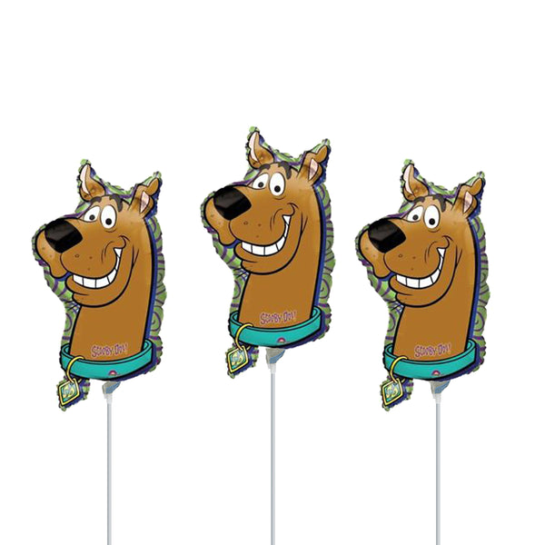 3 - 14" Scooby Doo Birthday Balloons