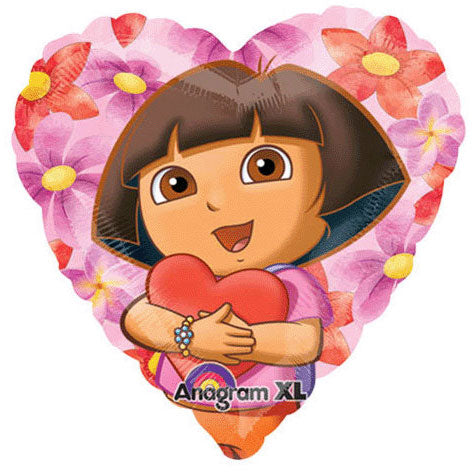 Dora the Explorer Heart Shape Balloon