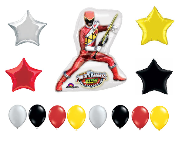 Power Rangers Dino Charge Birthday Balloons