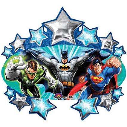 Giant Justice League Birthday Balloon