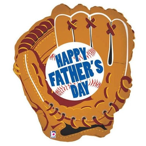 Happy Father's Day Baseball Glove Balloon