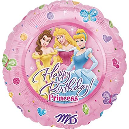 Disney Princess Birthday Balloon