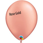 5in Rose Gold Latex Balloons