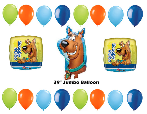 Scooby Doo Birthday Balloons 19pc