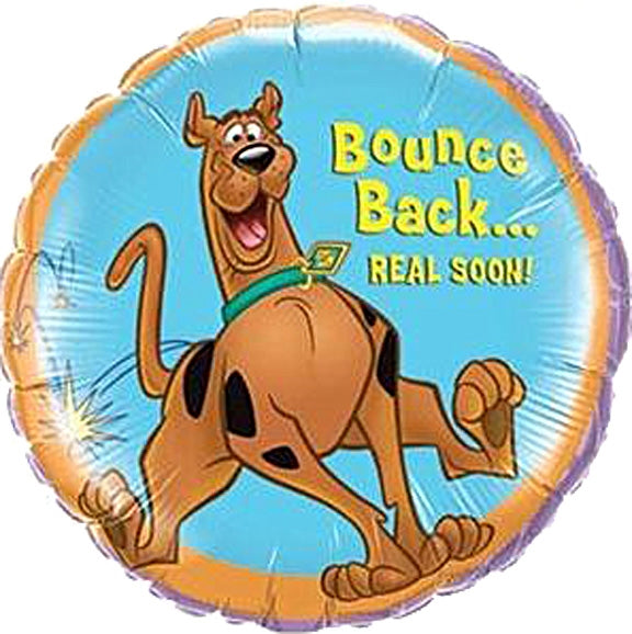 Scooby Doo Bounce Back Real Soon Balloon