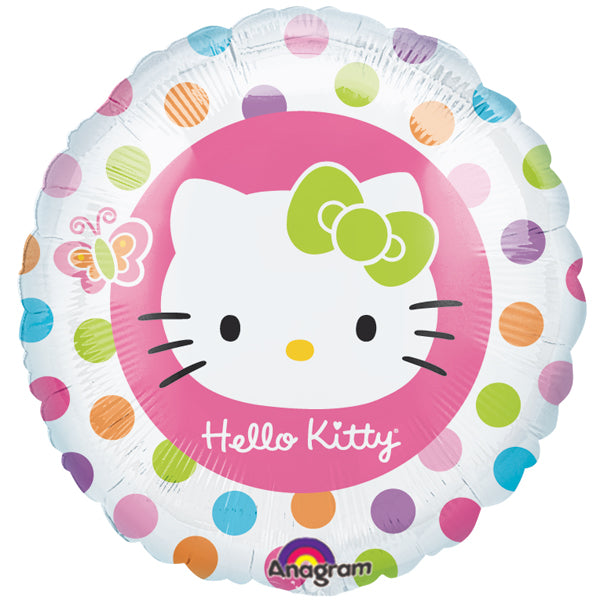 Hello Kitty Polka Dots Balloon