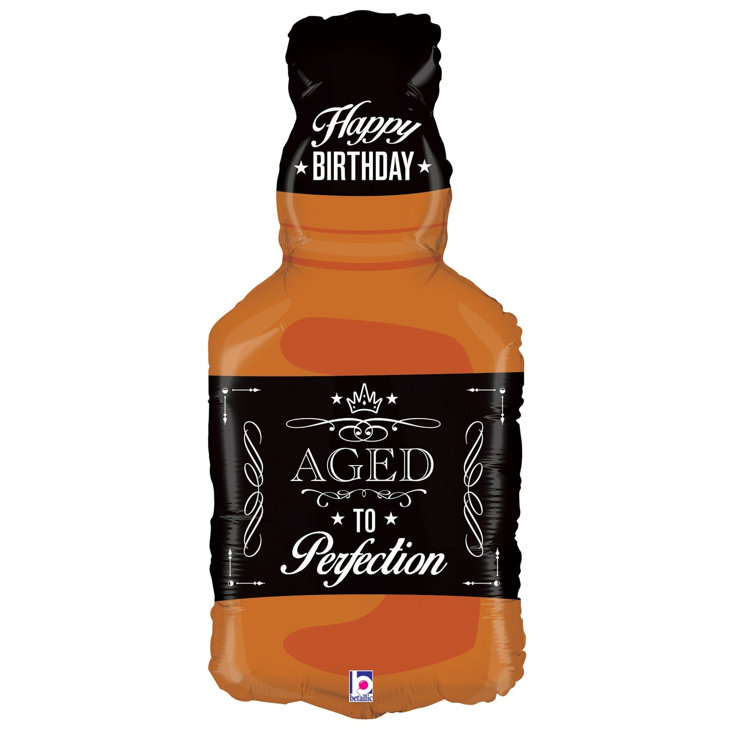 Aged To Perfection Whisky Birthday Balloon