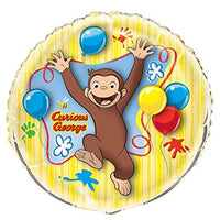 Giant Curious George Birthday Balloon