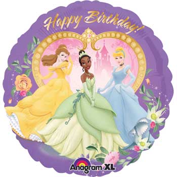Disney Princess Birthday Foil Balloon