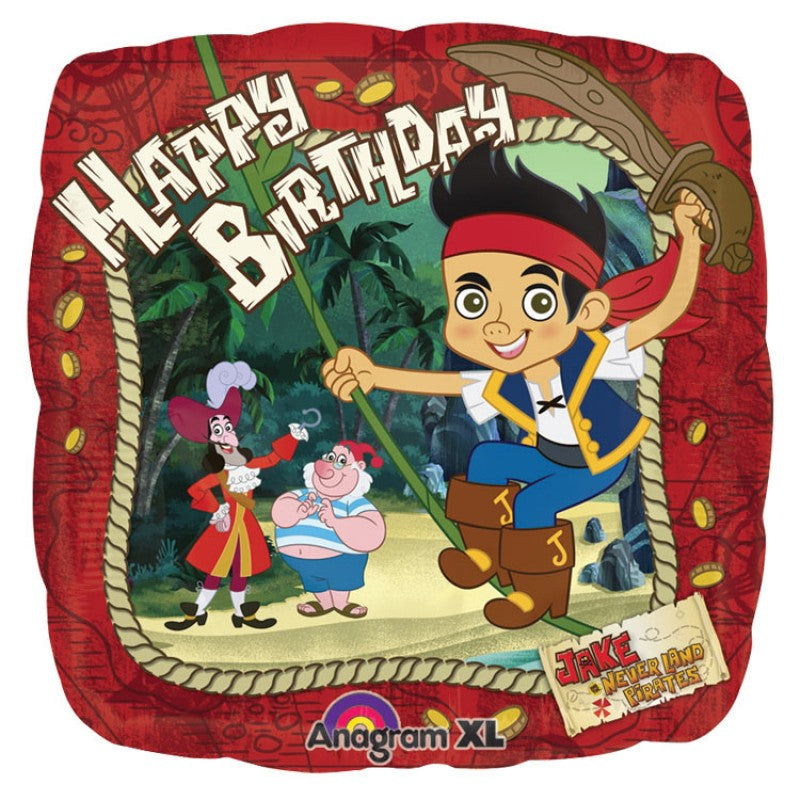 Jake and the Neverland Pirates Birthday Balloon