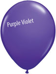 11in Purple Violet Latex Balloons