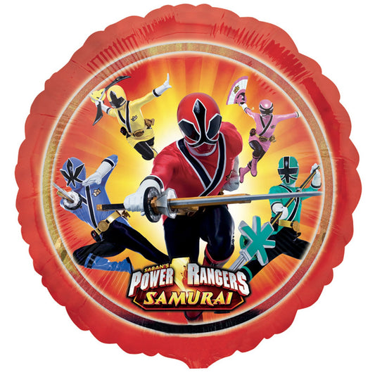 Power Rangers Samurai Birthday Balloon