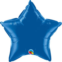 Dark Blue Star Balloon