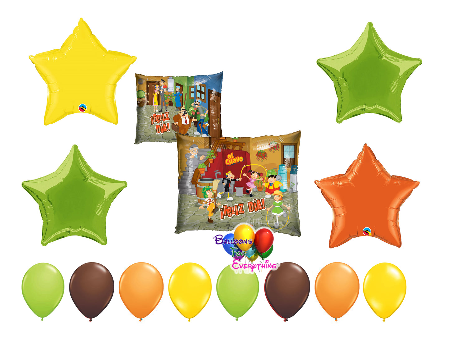 El Chavo Birthday Balloons