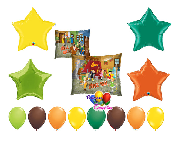 El chavo del 8 birthday party balloons