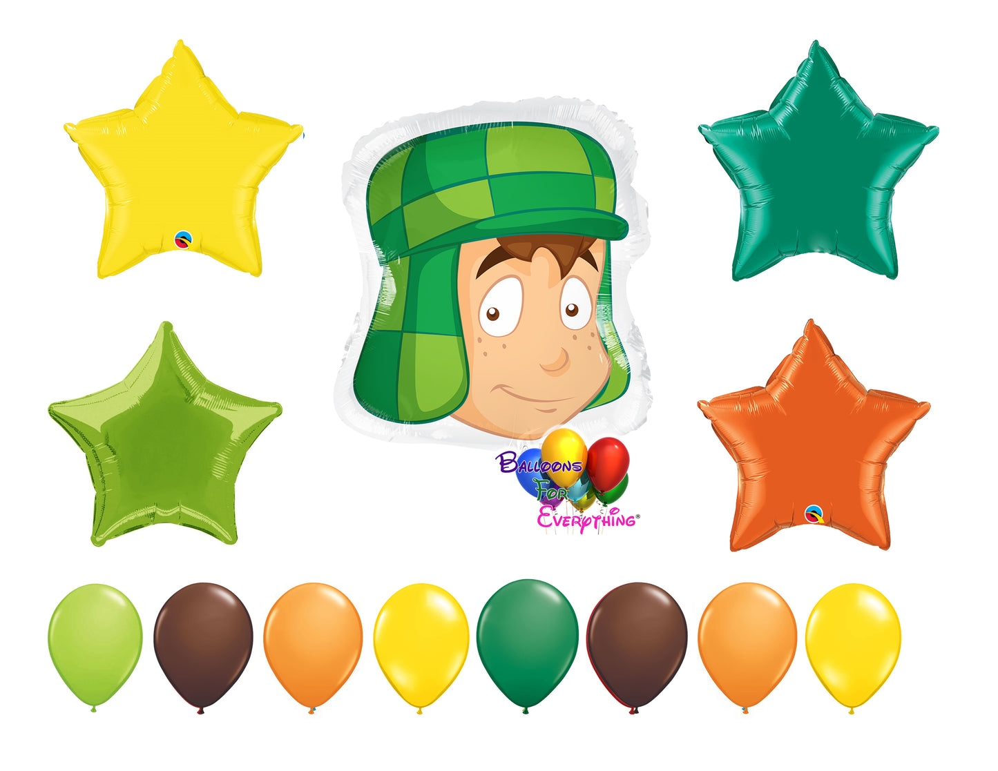 El Chavo del 8 globos helio 