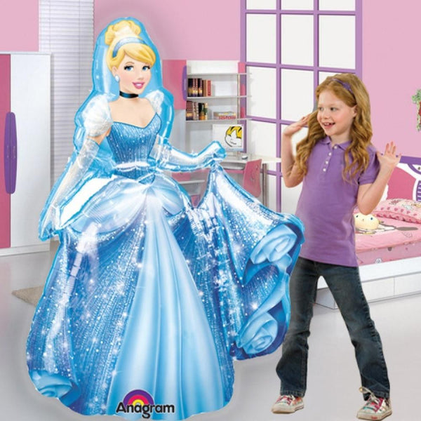 Disney Princess Cinderella 48" Airwalker Birthday Balloon