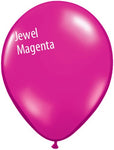 5in Jewel Magenta Latex Balloons