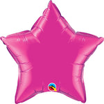 Hot Pink Star Balloon 