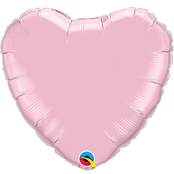 Pearl Pink Heart Balloon