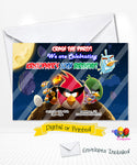 Angry Birds Party Invitations