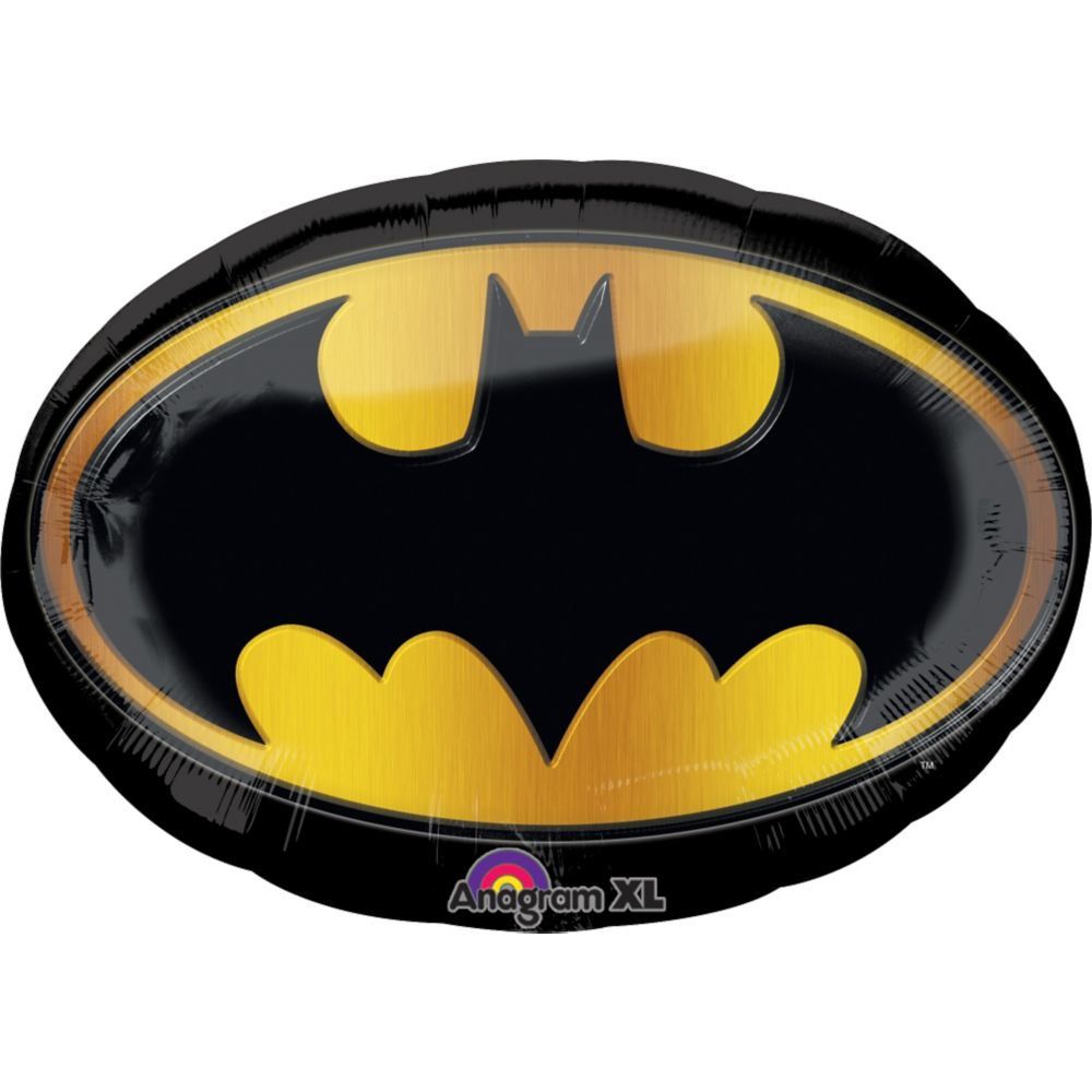 27" Batman Emblem Foil Balloon