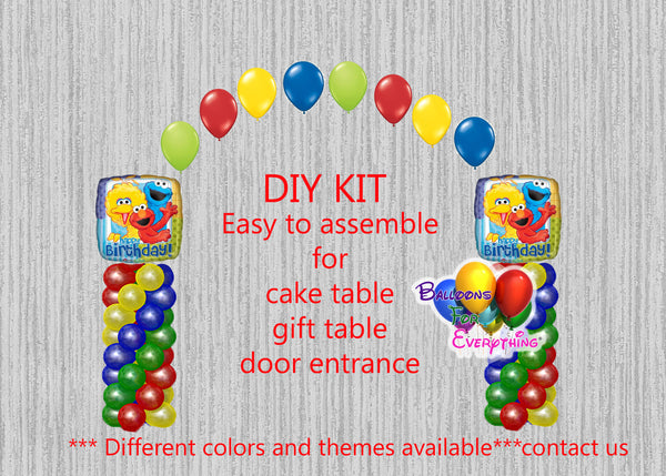 Sesame Street Party Decorations DIY Kit