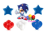 Sega Sonic the Hedgehog Birthday Party Balloons