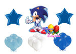 Sonic the Hedgehog Birthday Party Balloons