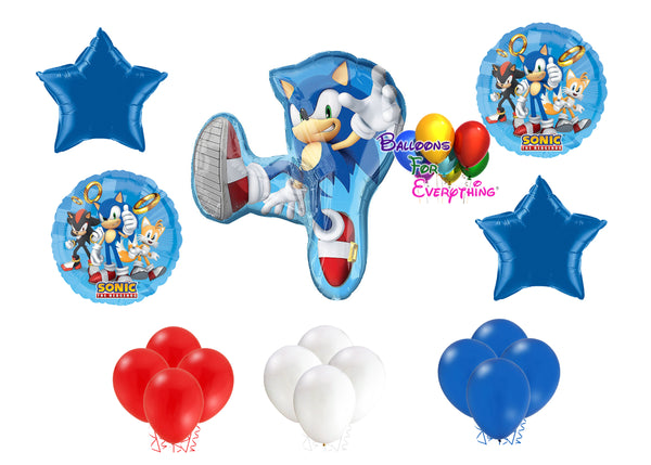 Sonic the Hedgehog Birthday Balloons
