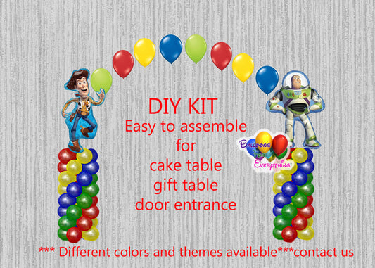 Toy Story 4 Movie Balloon Arch Decorations