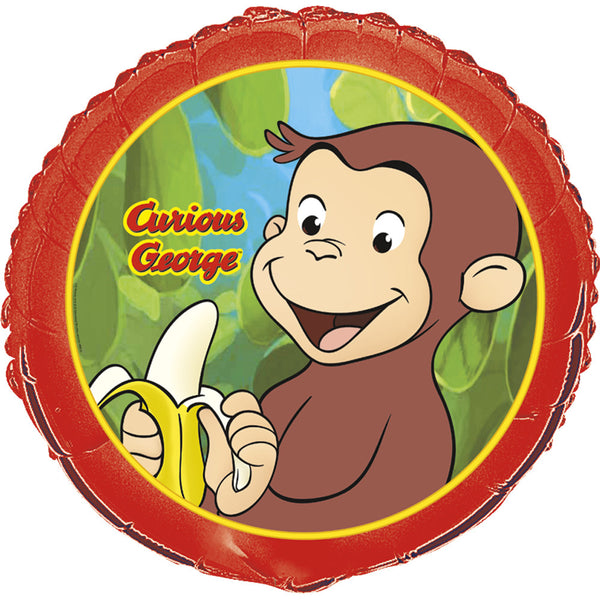 Curious George Party Balloon