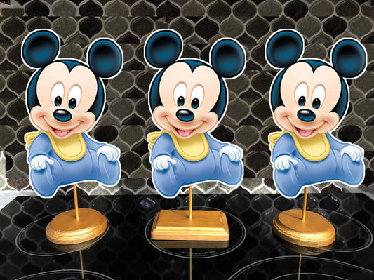 Baby Mickey Mouse Party Centerpieces