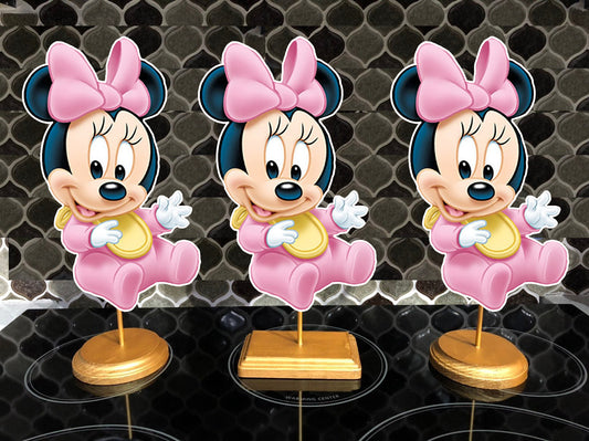 baby minnie mouse party centerpieces