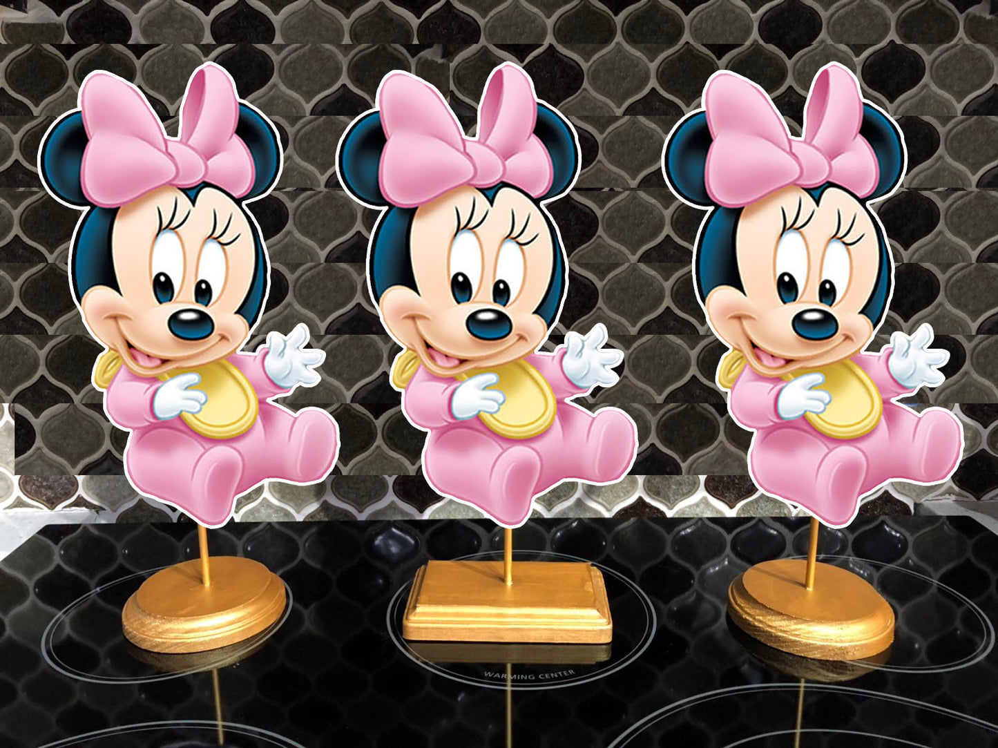 baby minnie mouse party centerpieces