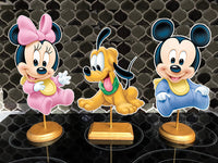 Baby mickey minnie pluto party decorations