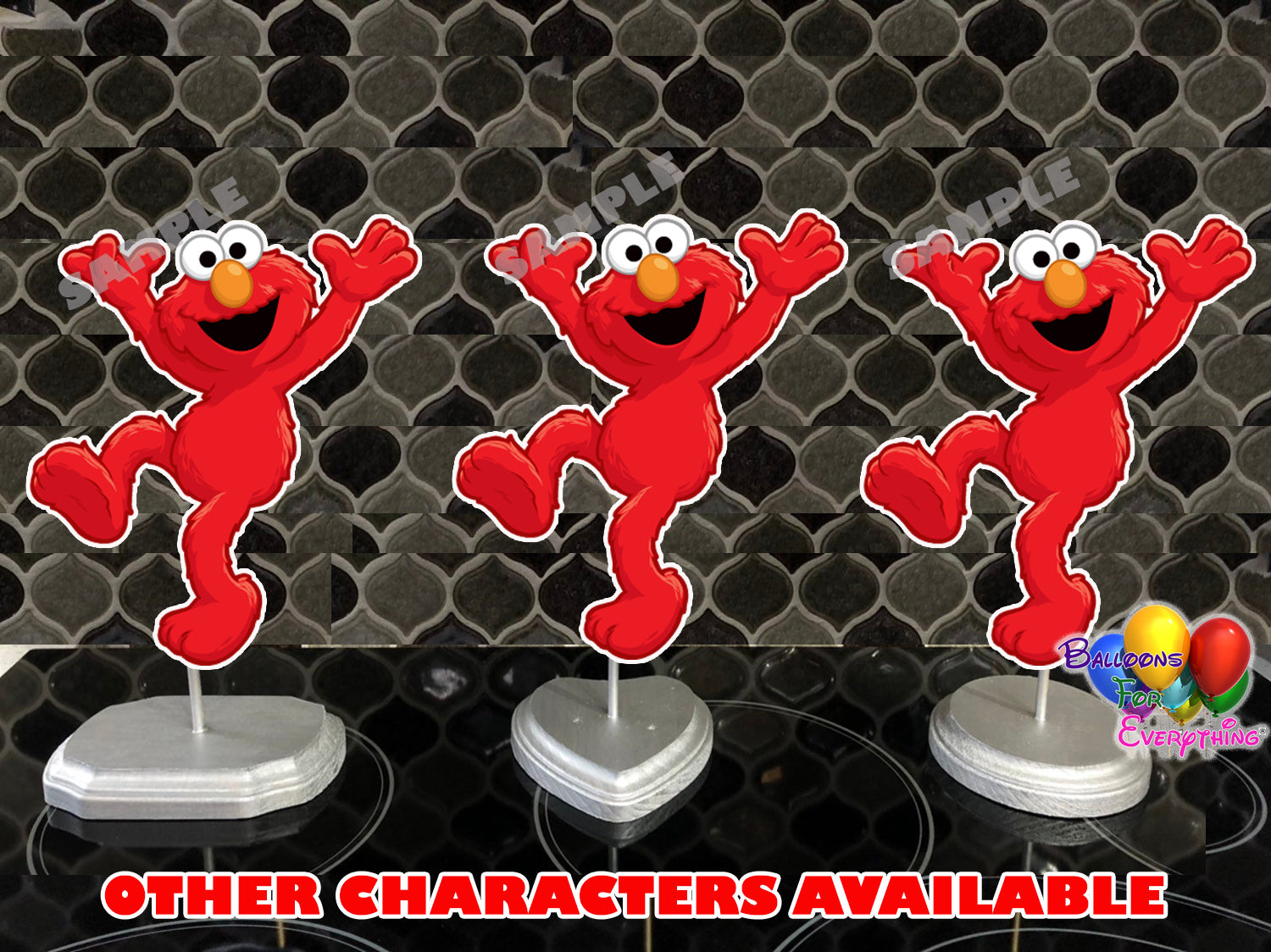 Elmo Party Centerpieces