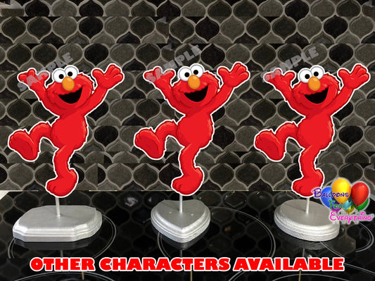 Elmo Party Centerpieces