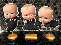 The Boss Baby 1st Birthday Party Centerpieces