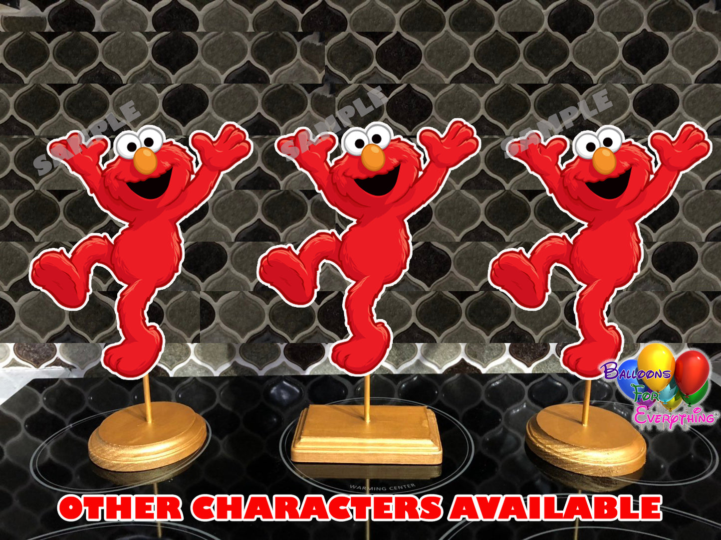 Elmo Party Centerpieces