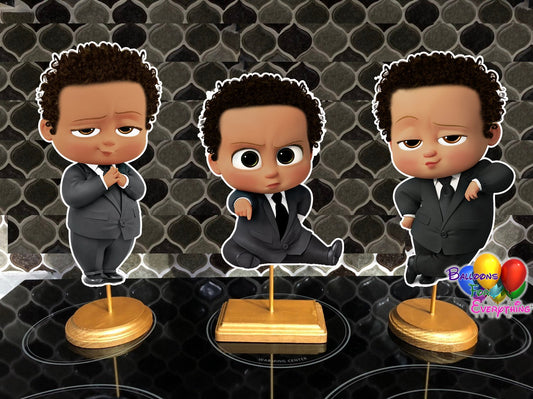 Latino Boss Baby Party Centerpieces 
